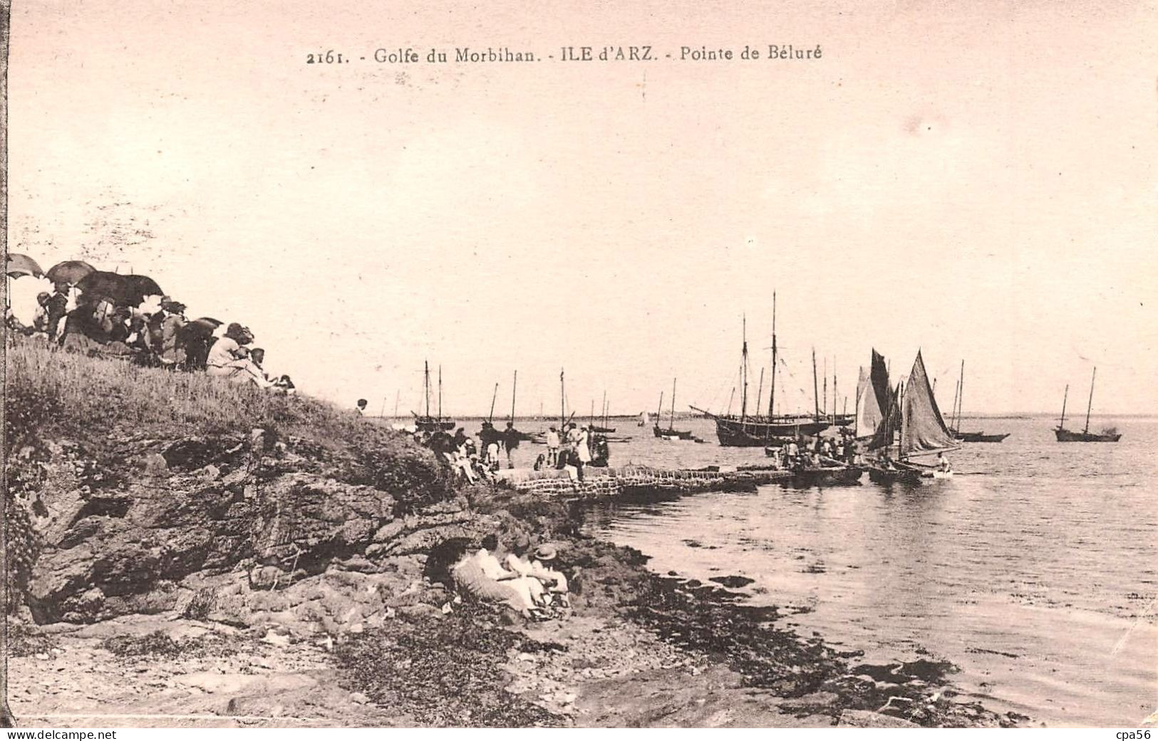 île D'ARZ - ARZ - Pointe De Béluré (cliché Vers 1914) - Other & Unclassified
