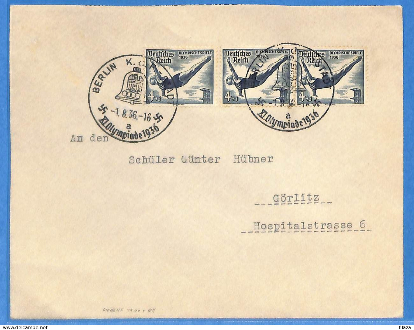 Allemagne Reich 1936 - Lettre De Berlin - G33239 - Briefe U. Dokumente