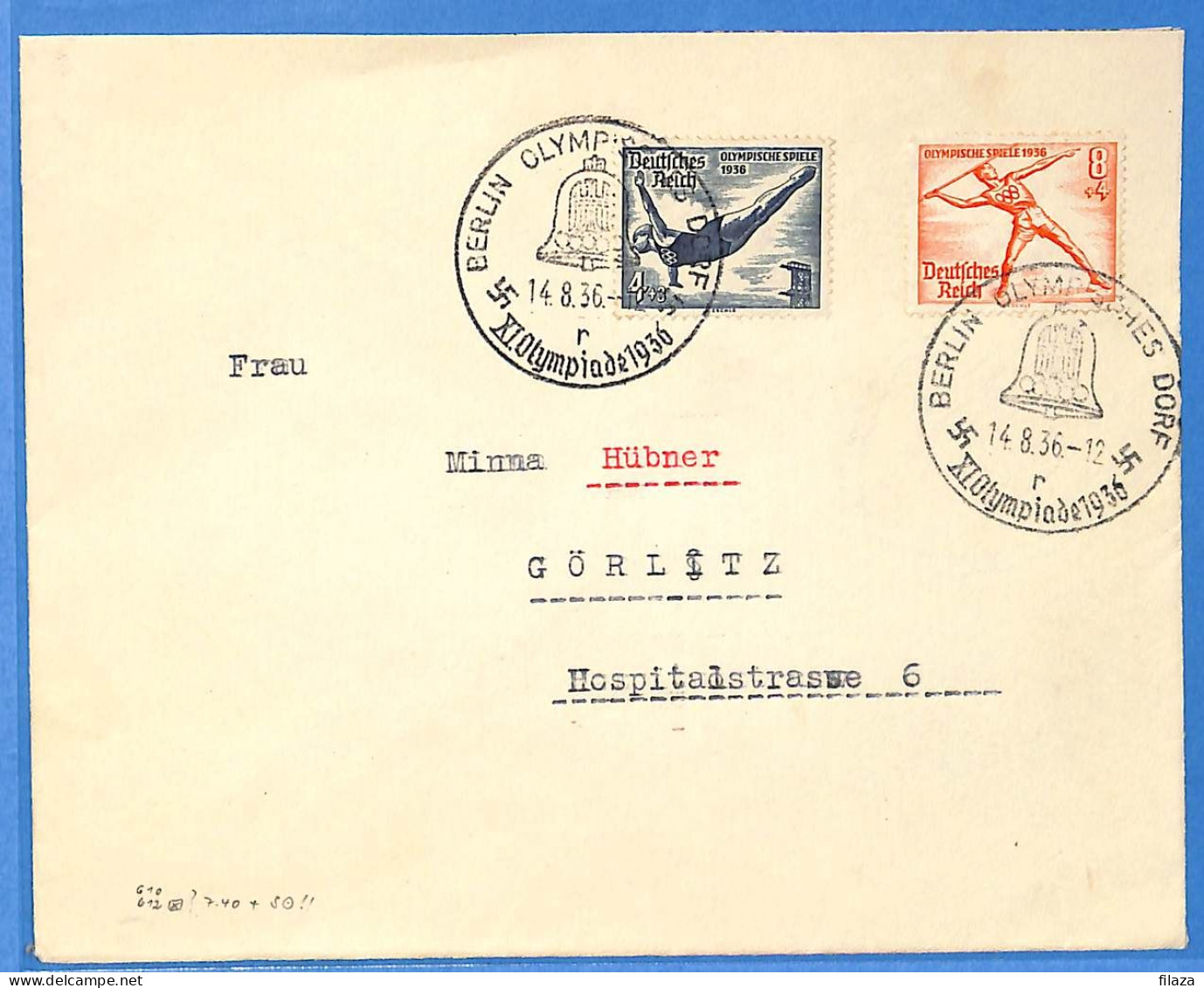 Allemagne Reich 1936 - Lettre De Berlin - G33238 - Lettres & Documents