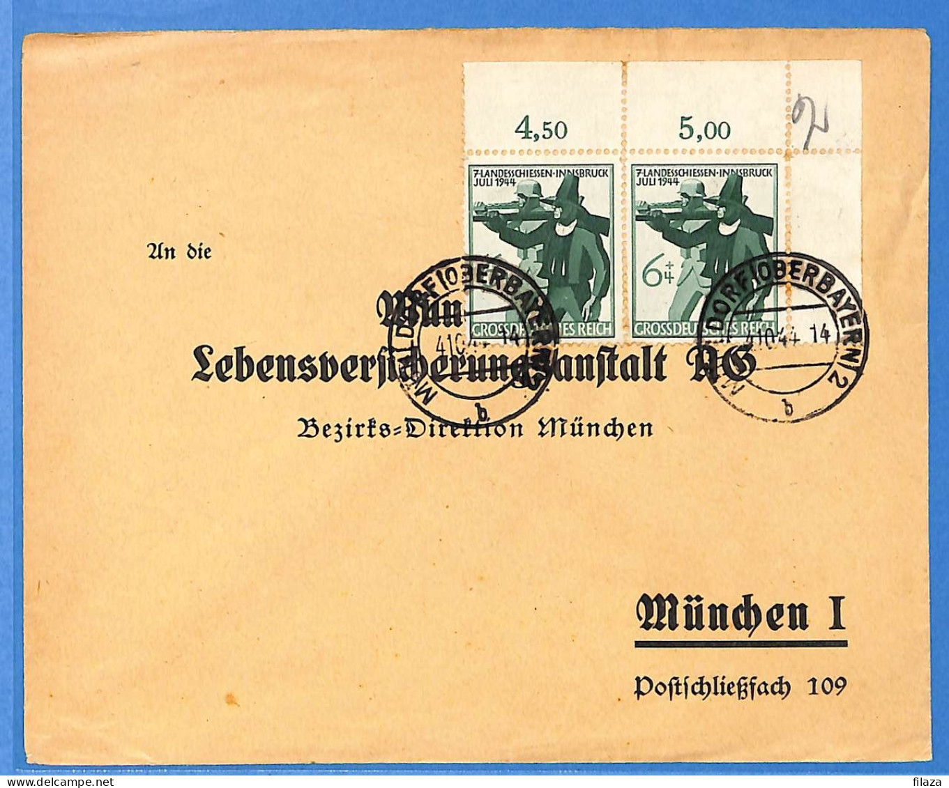 Allemagne Reich 1944 - Lettre De Dorf - G33222 - Lettres & Documents