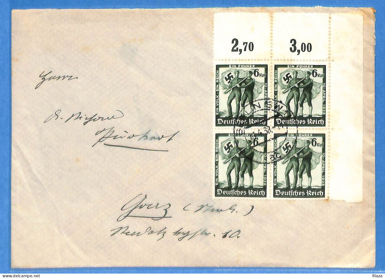 Allemagne Reich 1938 - Lettre De Berlin - G33227 - Briefe U. Dokumente