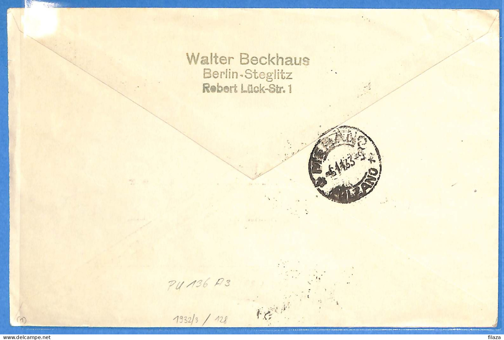Allemagne Reich 1933 - Lettre De Berlin - G33229 - Lettres & Documents