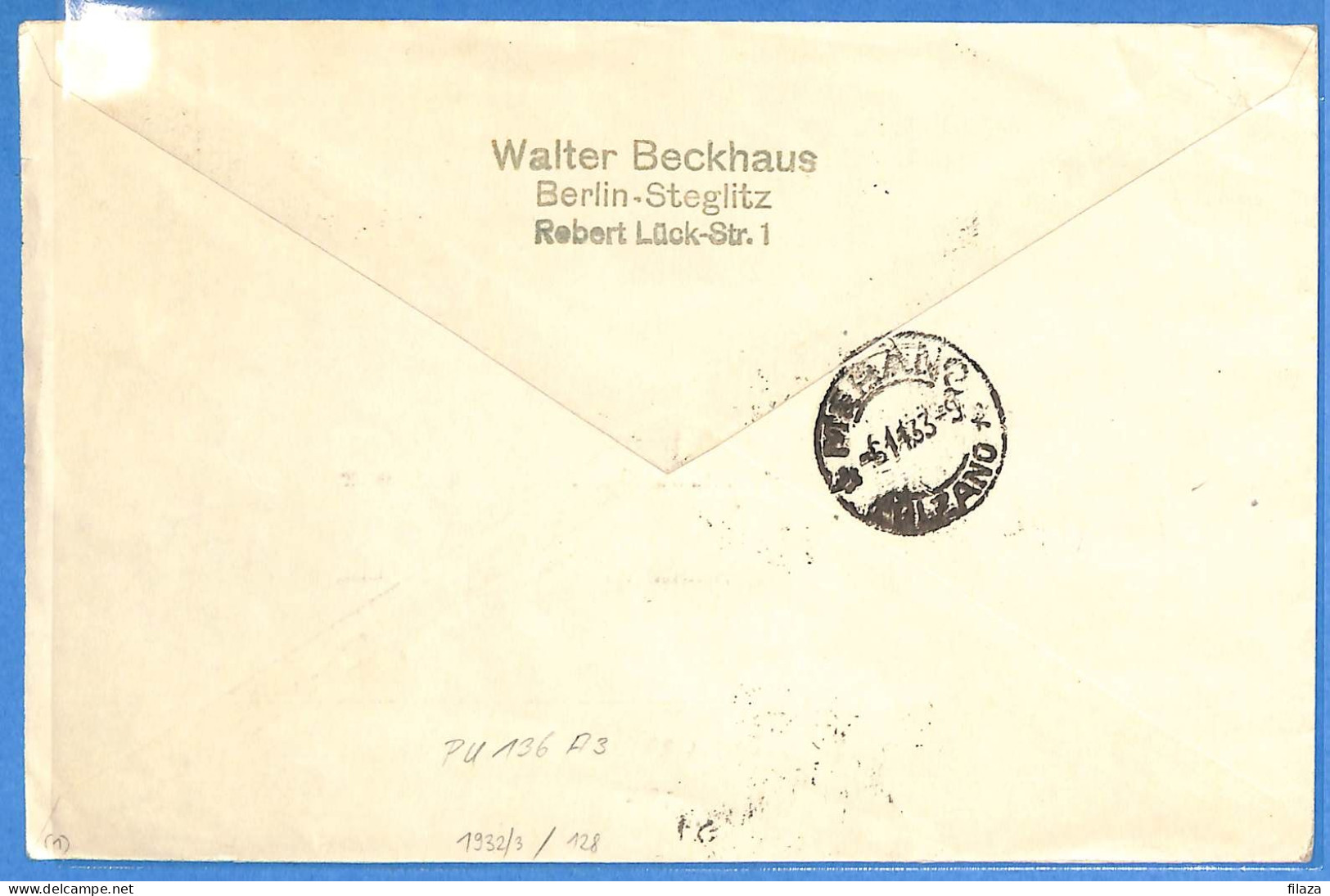 Allemagne Reich 1933 - Lettre De Berlin - G33229 - Storia Postale