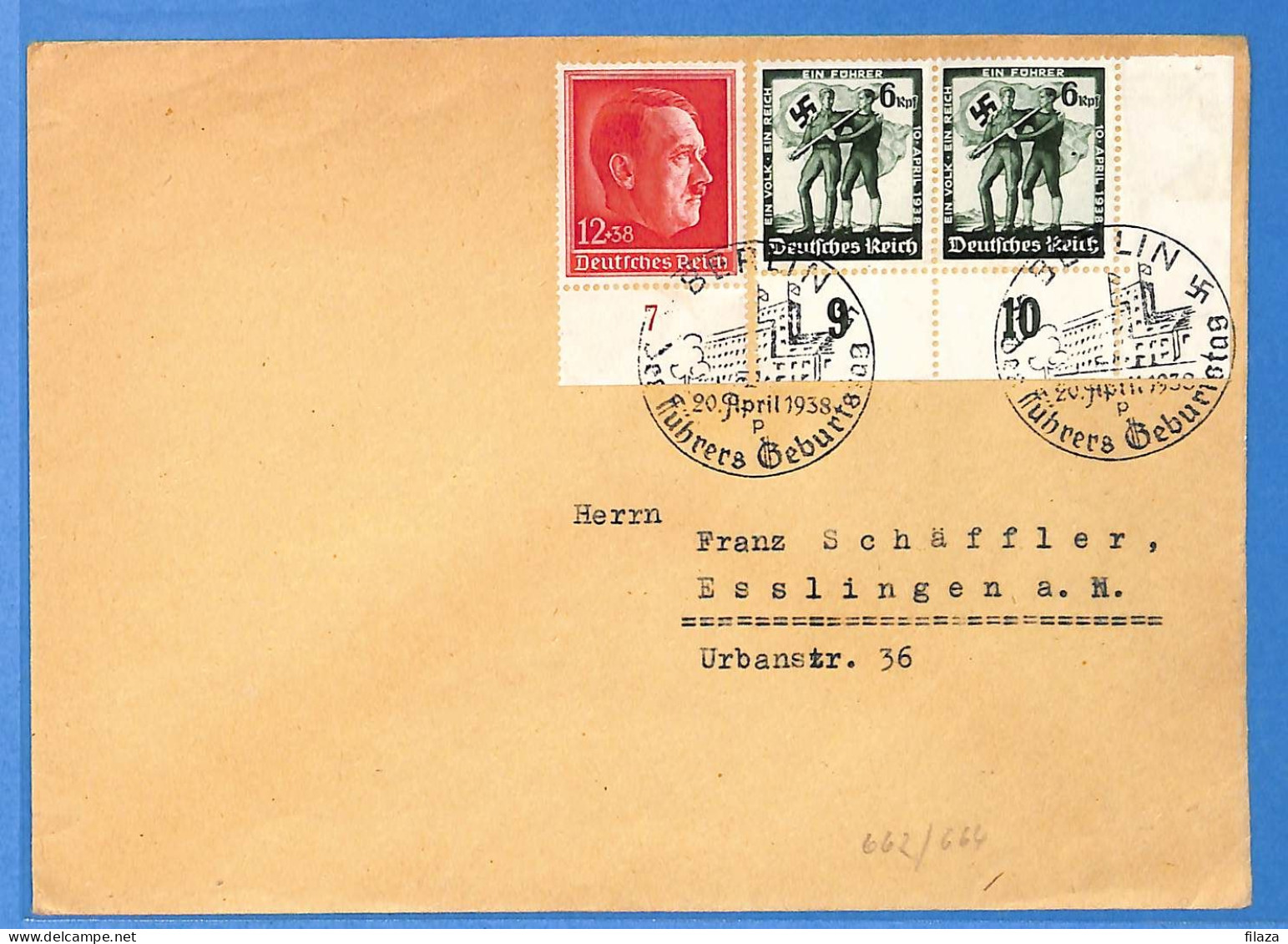 Allemagne Reich 1938 - Lettre De Berlin - G33226 - Briefe U. Dokumente