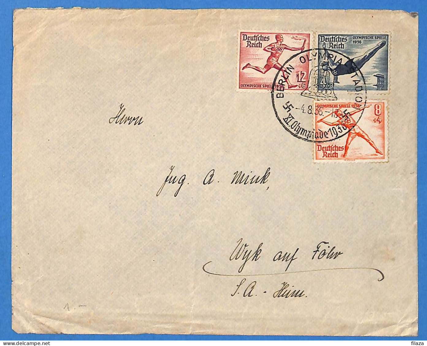 Allemagne Reich 1936 - Lettre De Berlin - G33206 - Briefe U. Dokumente