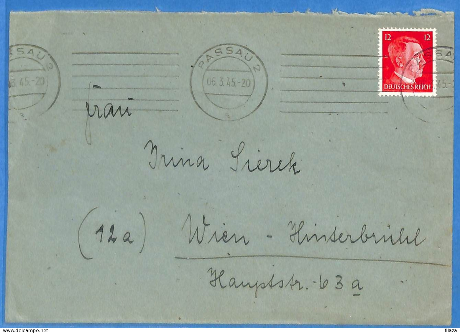 Allemagne Reich 1945 - Lettre De Passau - G33211 - Storia Postale