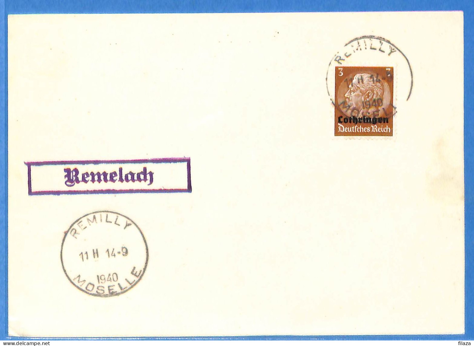 Allemagne Reich 1940 - Carte Postale De Remilly - G33188 - Lettres & Documents