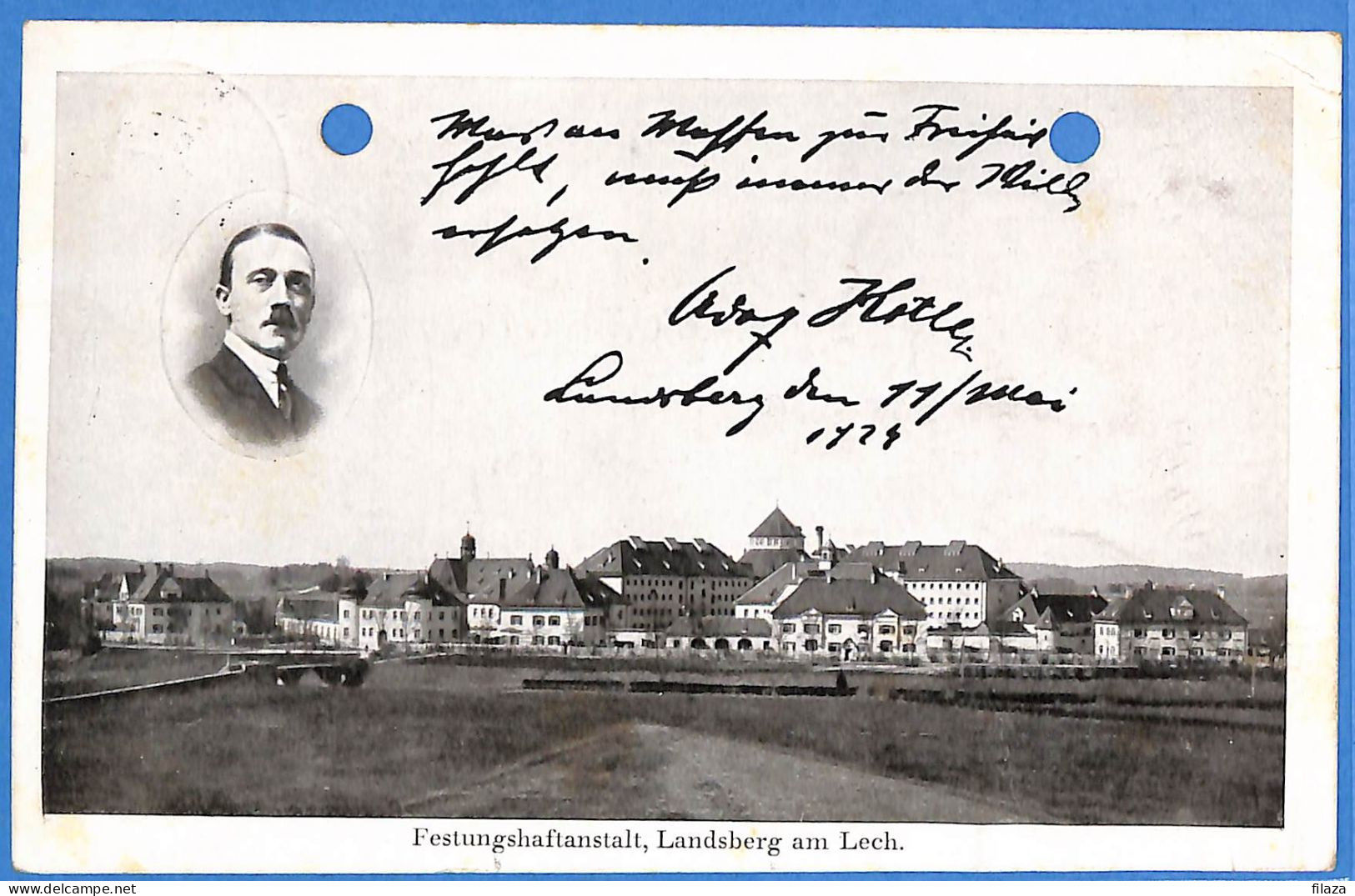 Allemagne Reich 1944 - Carte Postale De Landsberg - G33173 - Brieven En Documenten