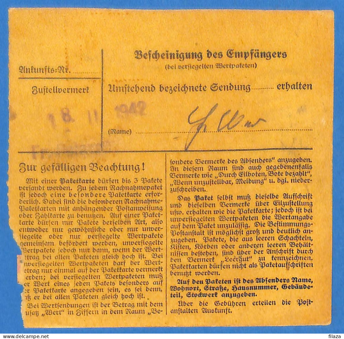Allemagne Reich 1942 - Carte Postale De Solingen - G33168 - Lettres & Documents