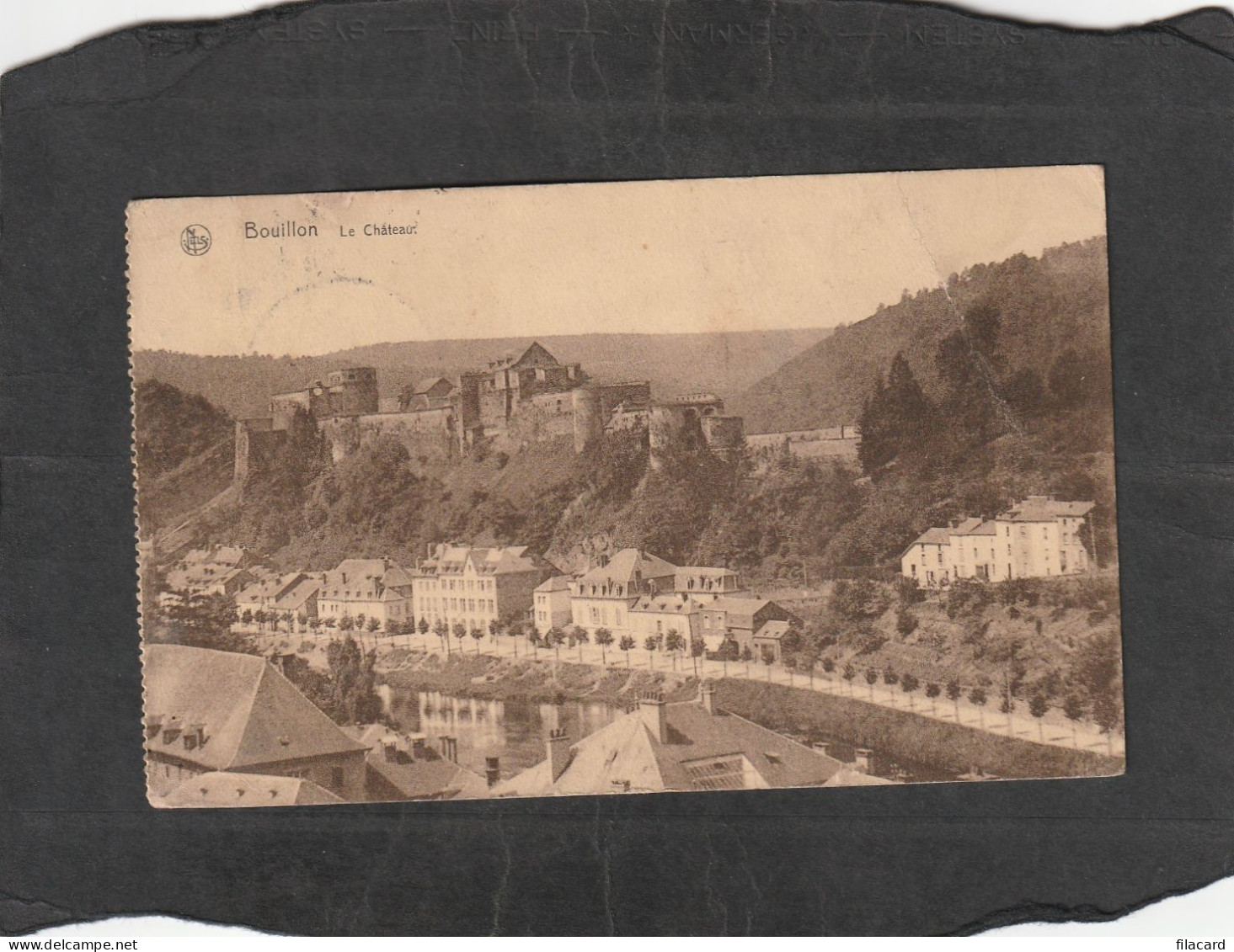 128965          Belgio,     Bouillon,   Le  Chateau,   VG   1929 - Bouillon