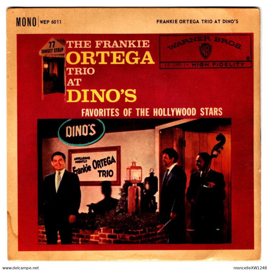 The Frankie Ortega Trio - 45 T EP What Is This Thing Called Love (1960) - 45 Toeren - Maxi-Single