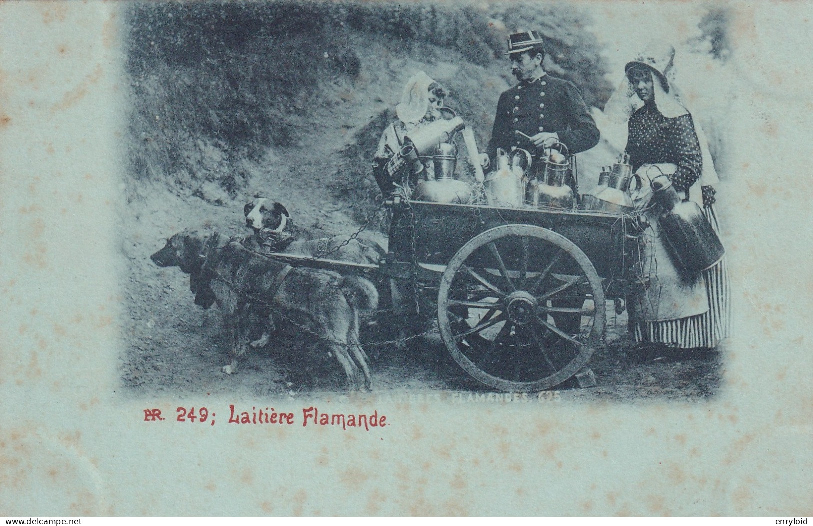 Laitière Flamande - Marchands Ambulants