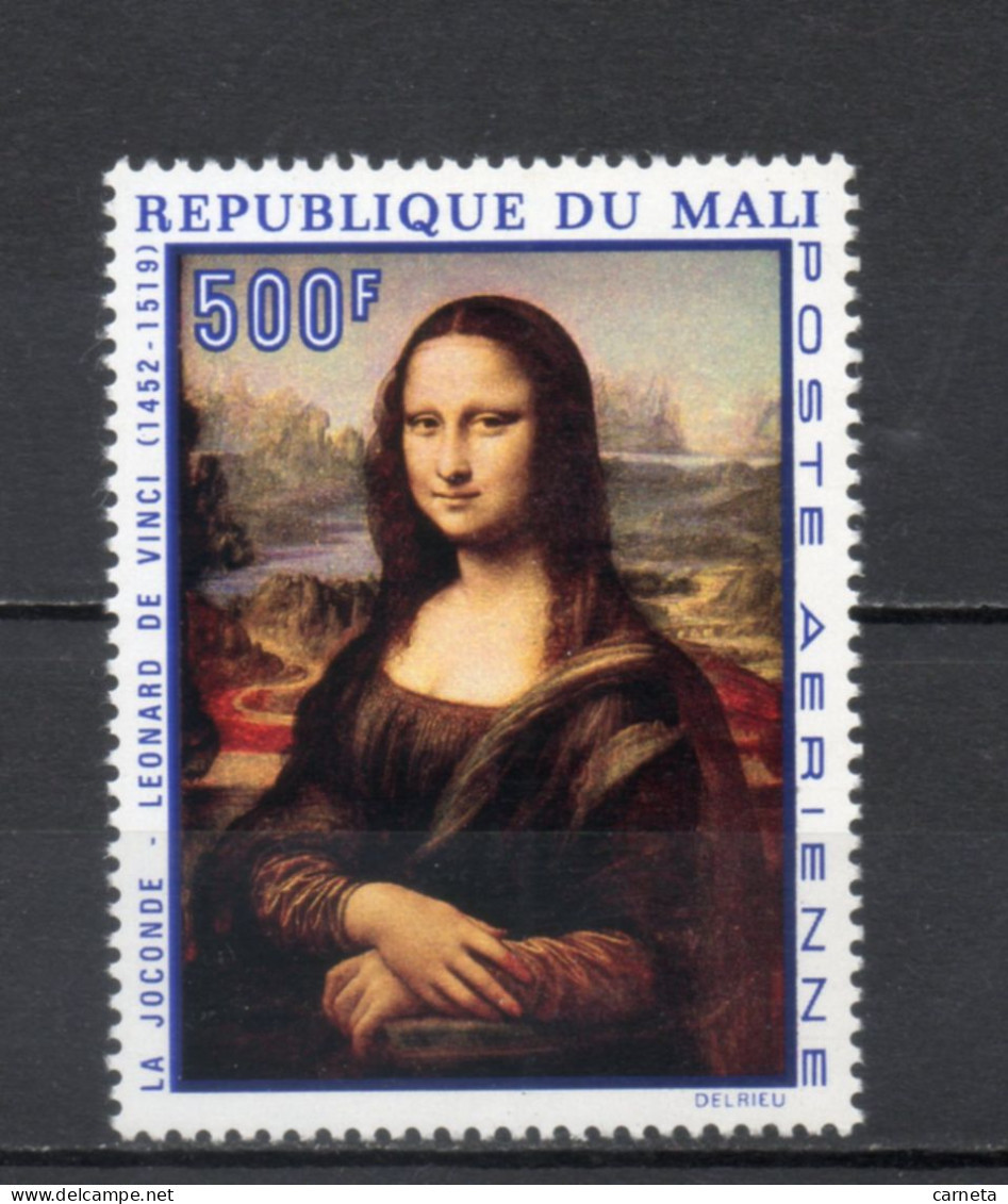 MALI  PA  N° 82    NEUF SANS CHARNIERE  COTE 11.00€   PEINTRE TABLEAUX LEONARD DE VINCI LA JOCONDE - Mali (1959-...)