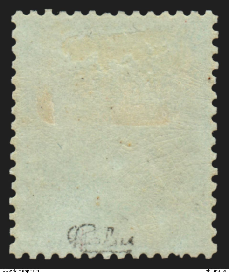 N°20, Napoléon 5c Vert, Neuf * Avec Trace De Charnière, Signé CALVES - TB - 1862 Napoléon III