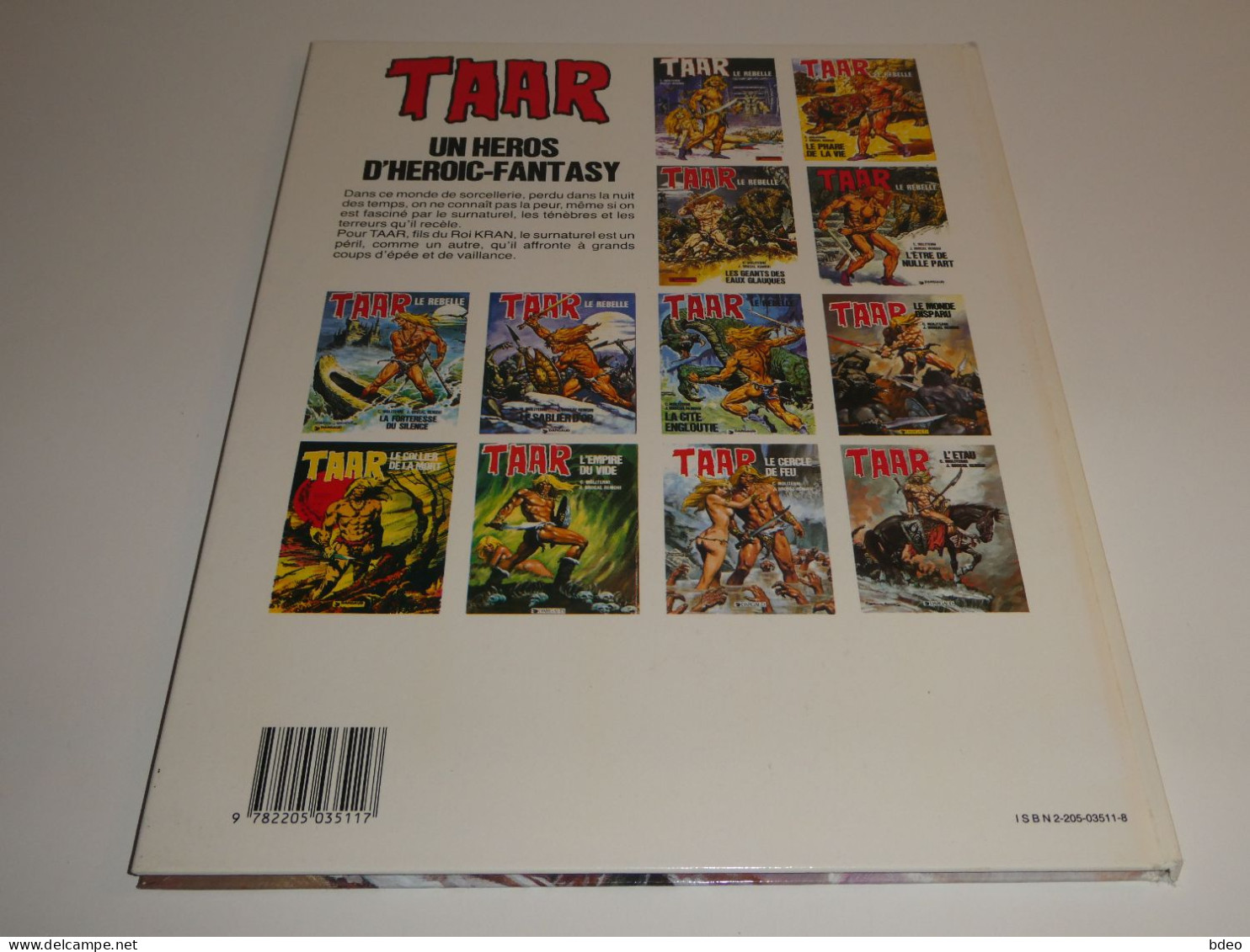 EO TAAR TOME 12 / L'ETAU / TBE - Original Edition - French