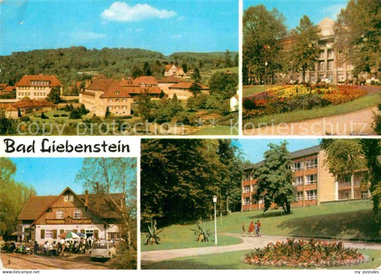 72847785 Bad Liebenstein Heinrich Mann Sanatorium Kurhaus Hubertushof Therapiege - Bad Liebenstein