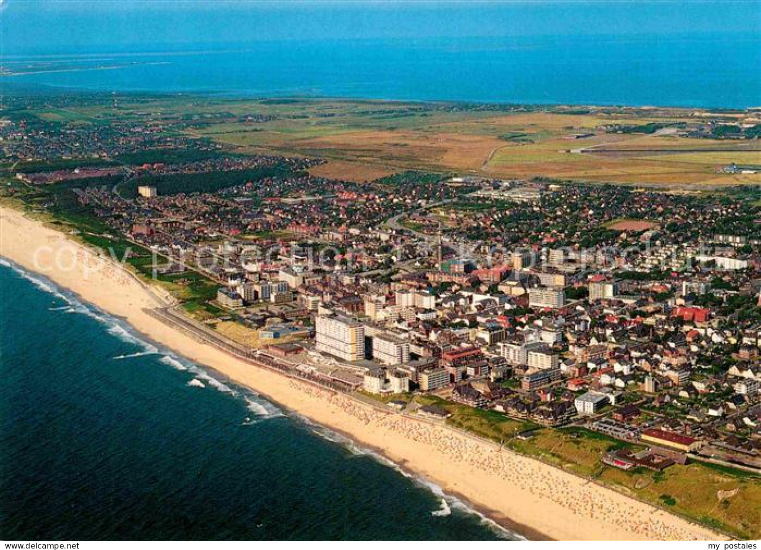 72847776 Westerland Sylt Nordseeheilbad Fliegeraufnahme Westerland - Other & Unclassified