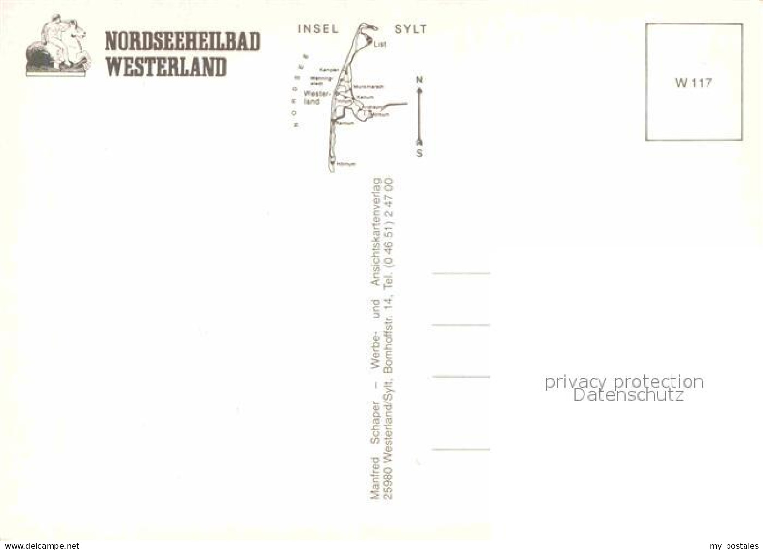 72847776 Westerland Sylt Nordseeheilbad Fliegeraufnahme Westerland - Other & Unclassified