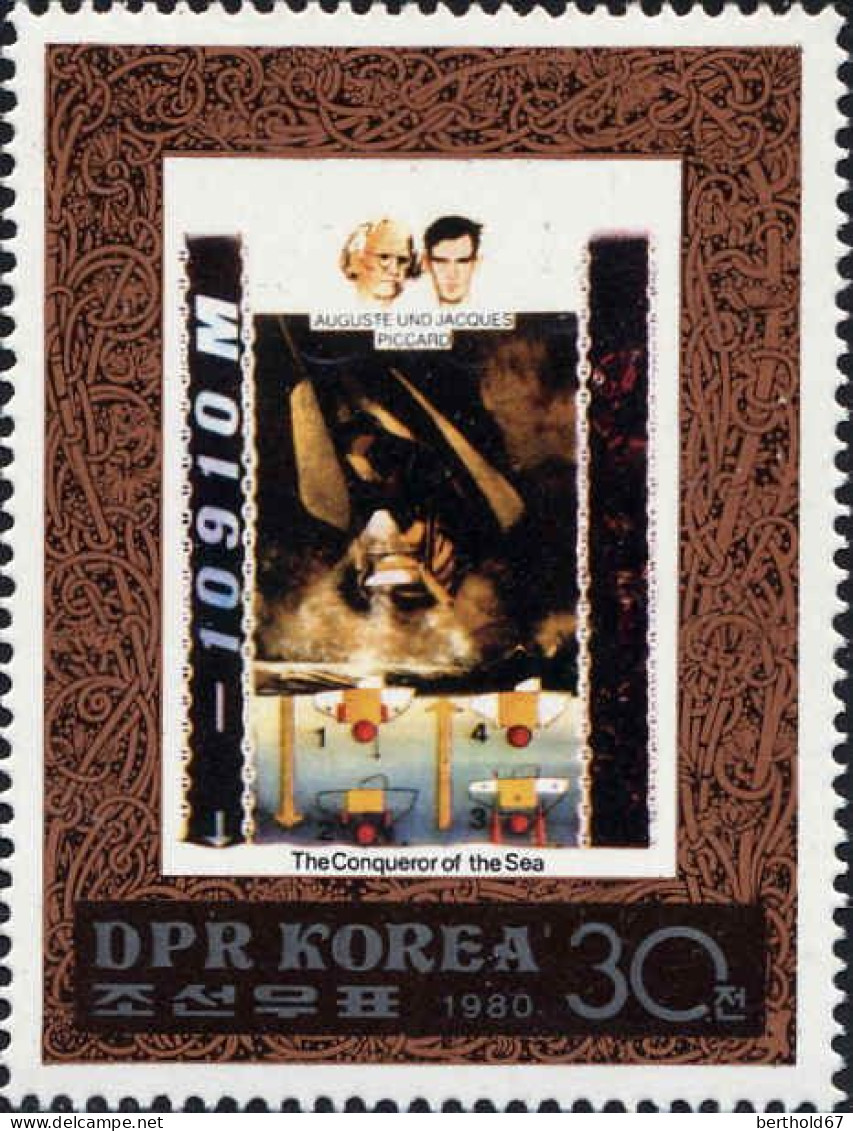Corée Nord Poste N** Yv:1593A/1593D Les Conquérants De La Mer - Corea Del Norte
