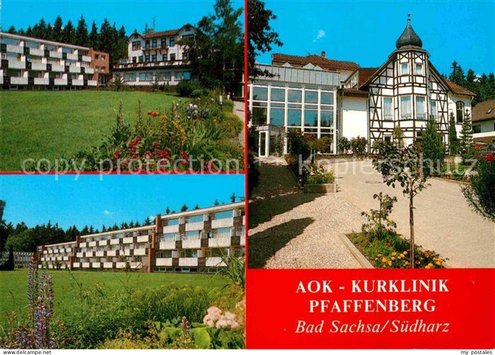 72847725 Bad Sachsa Harz AOK Kurklinik Pfaffenberg Bad Sachsa - Bad Sachsa