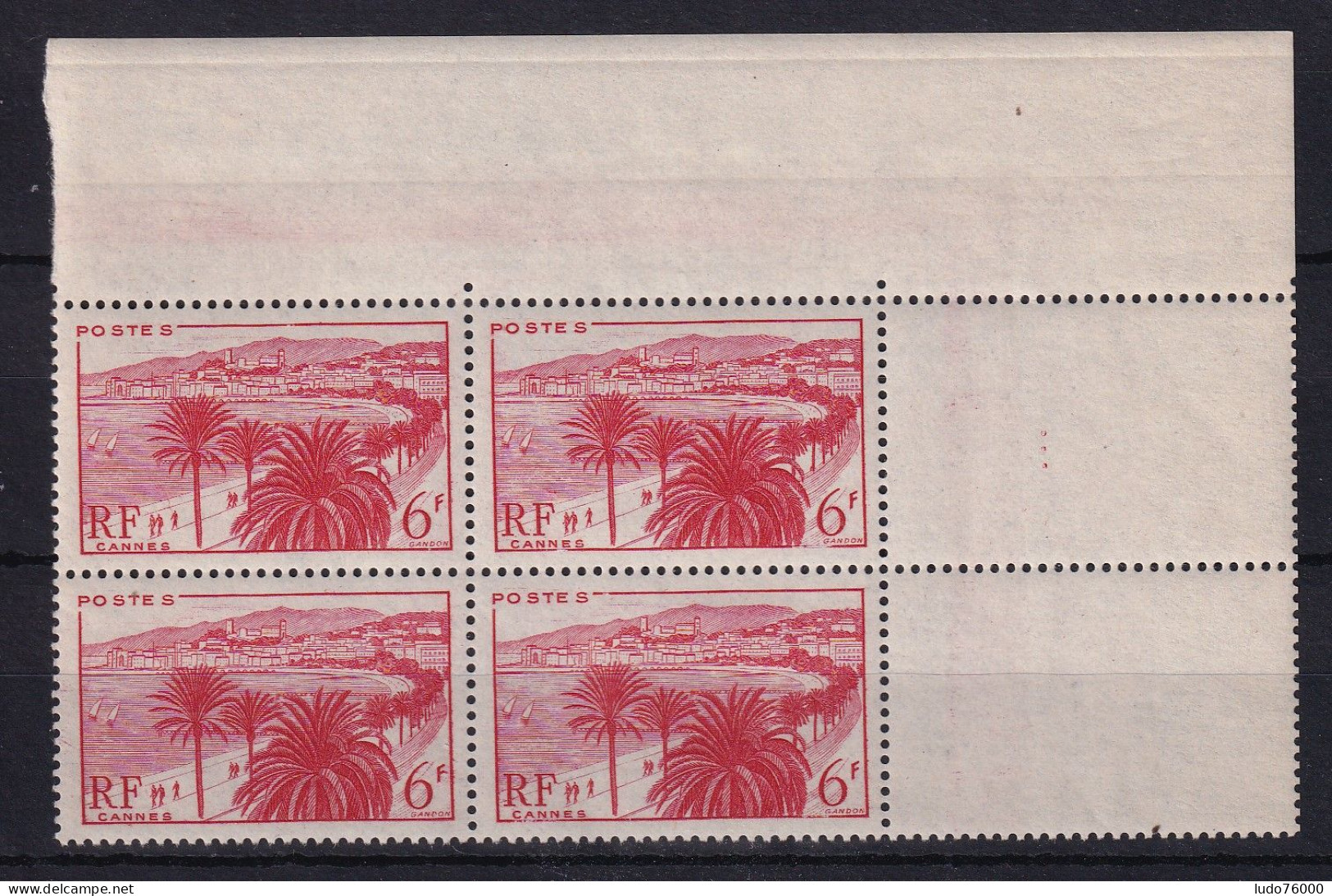 D 810 / LOT N° 777 BLOC DE 4 NEUF** COTE 6€ - Collections