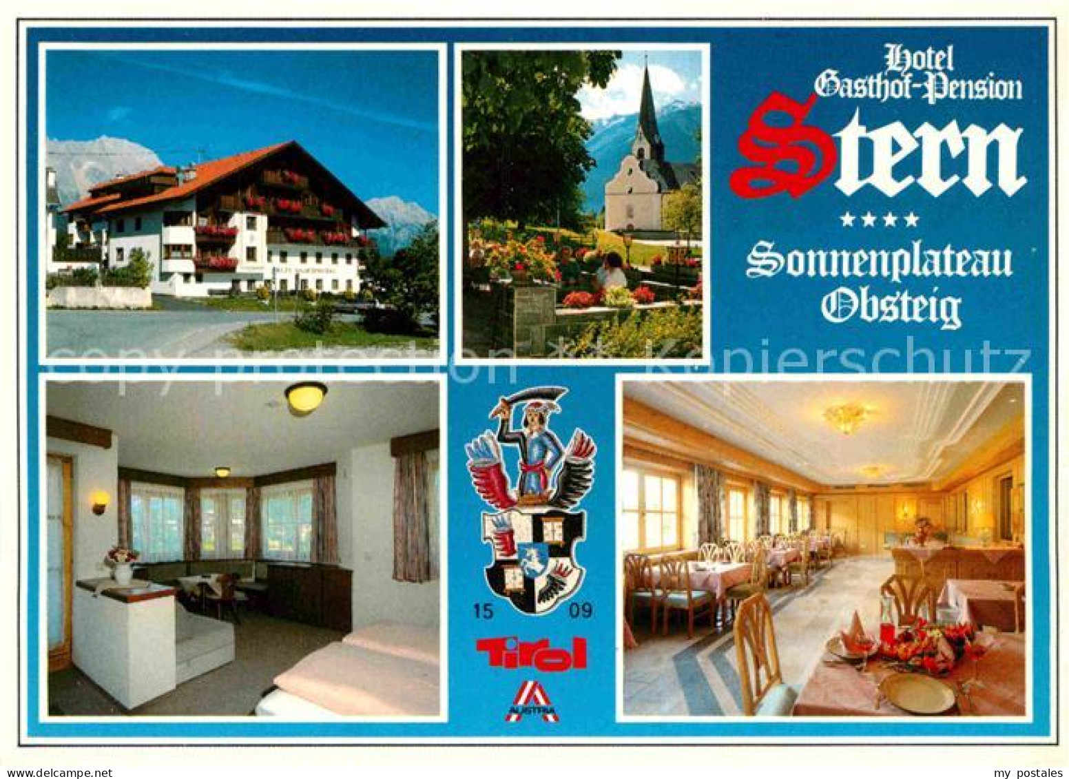 72847672 Obsteig Tirol Hotel Gasthaus Pension Stern Obsteig - Andere & Zonder Classificatie
