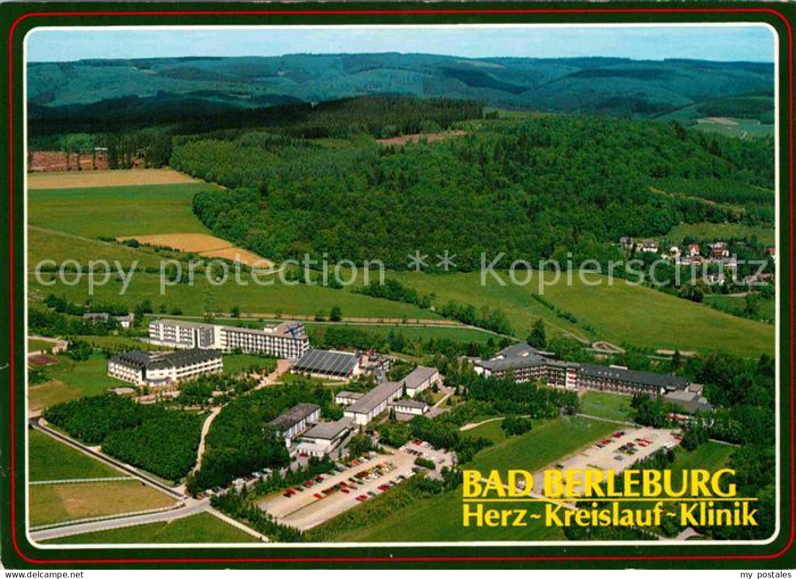 72847076 Bad Berleburg Fliegeraufnahme Herz-Kreislauf-Klinik  Bad Berleburg - Bad Berleburg