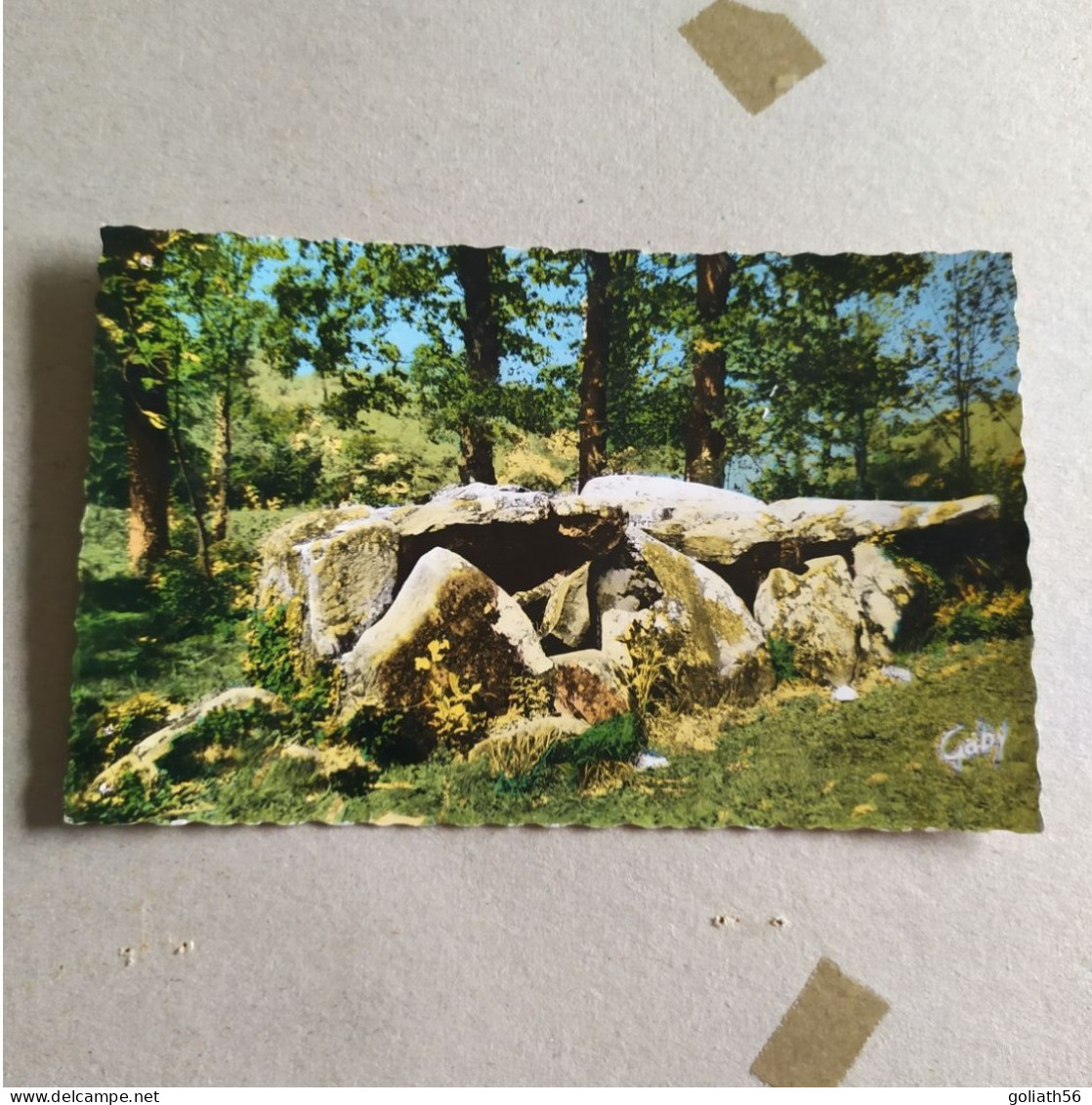 CPSM De Ernée - Le Dolmen, N°33 - Romacolor - Ernee