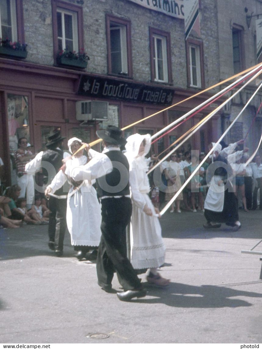 6 SLIDES SET 1984 THEATRE PARMINOU FOLK DANCE MUSIC PLACE ROYAL QUEBEC CANADA 35mm SLIDE NOT PHOTO No FOTO NB4117 - Diapositives