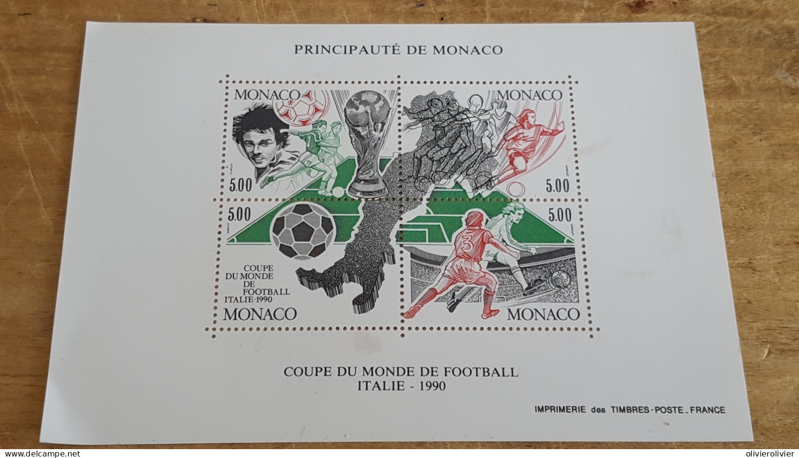 REF A3670 MONACO NEUF** BLOC - Collections, Lots & Series