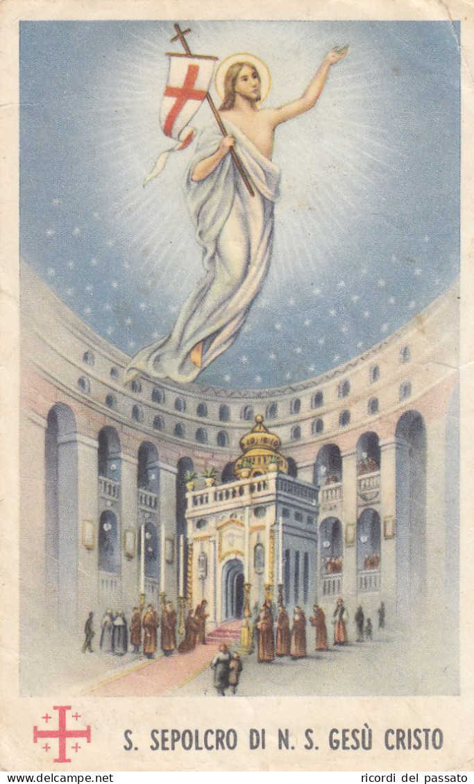 Santino S.sepolcro Di N.s. Gesu' Cristo - Devotion Images