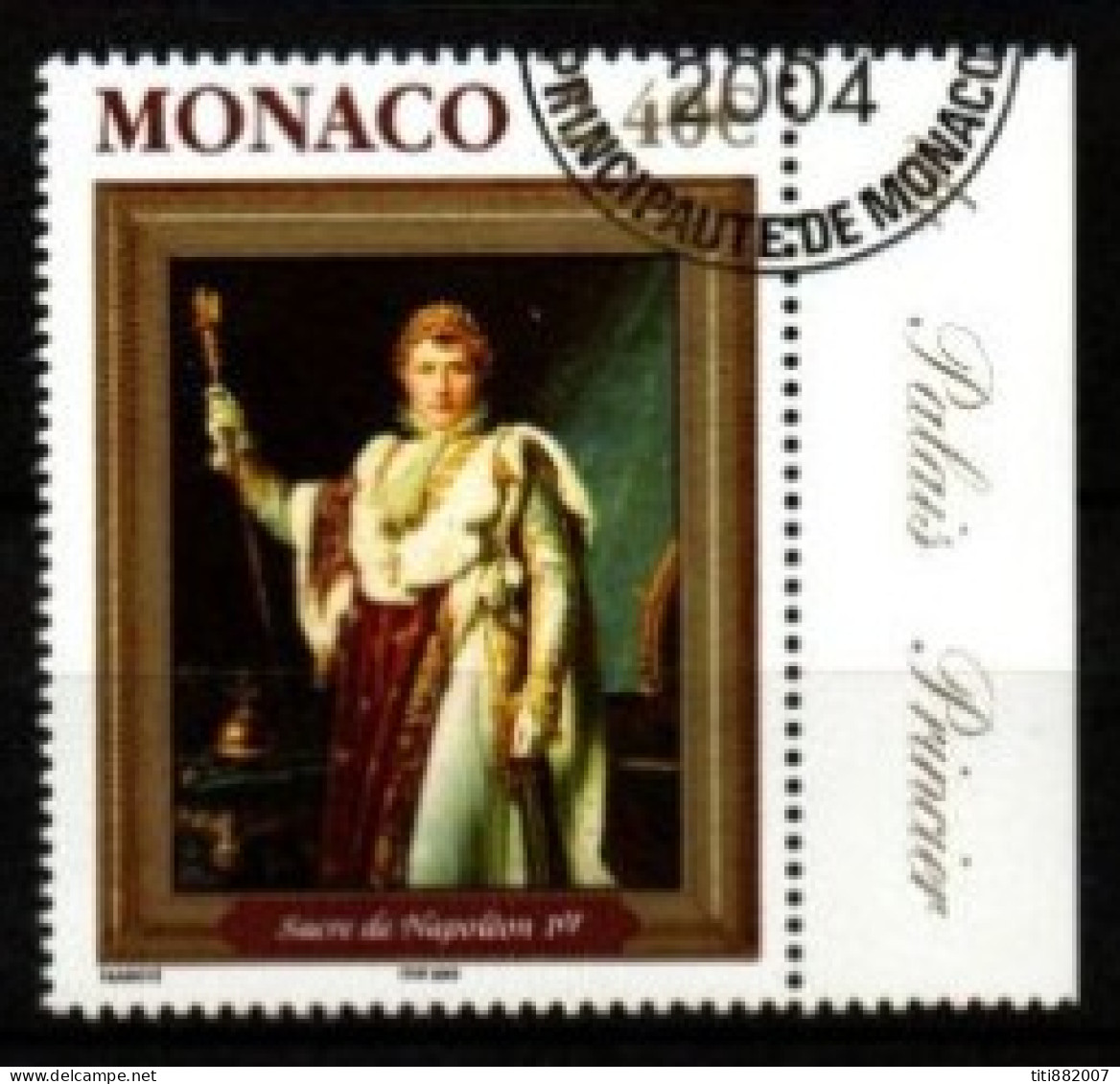 MONACO   -   2004 .   Y&T N° 2442 Oblitéré.  Napoléon 1er - Oblitérés