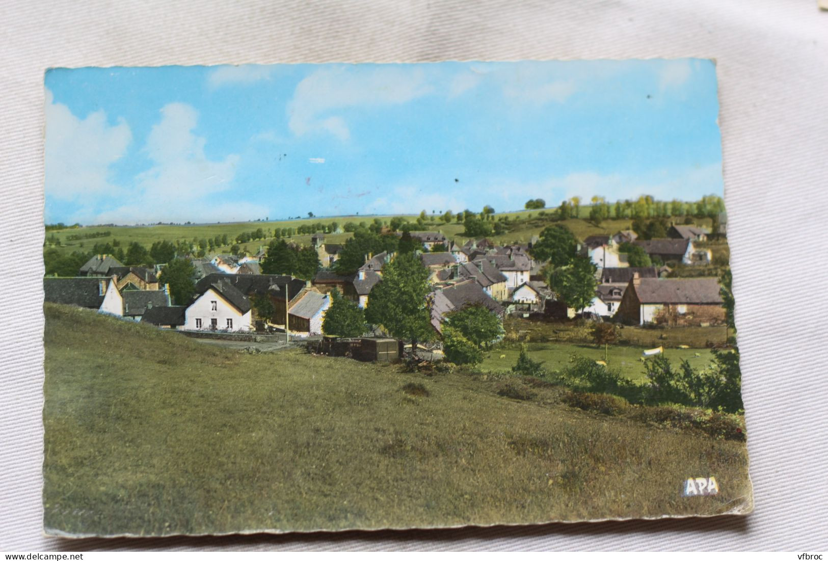 Cpm 1968, Trizac, Vue Générale, Cantal 15 - Other & Unclassified