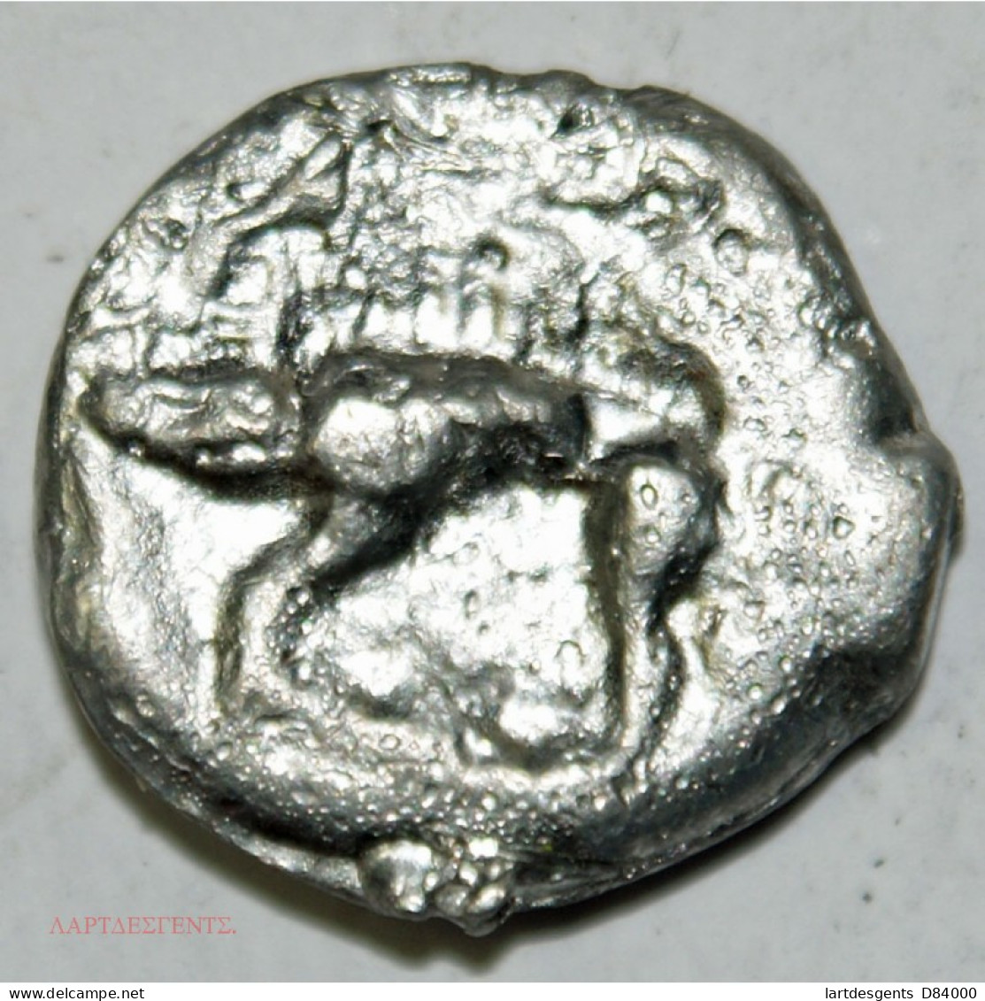 Gauloise Leuques Toul Potin Tête D'Indien Sanglier (argenté) 1er S. Av J.C. - Keltische Münzen