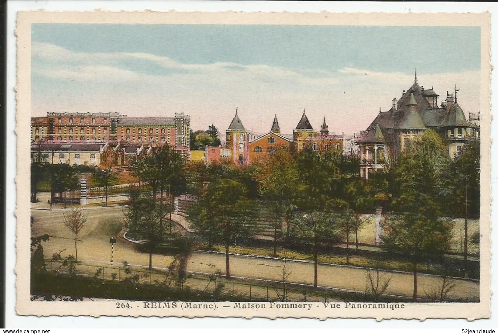 Maison Pommery Vue Panoramique    1930-40    N° 264 - Reims