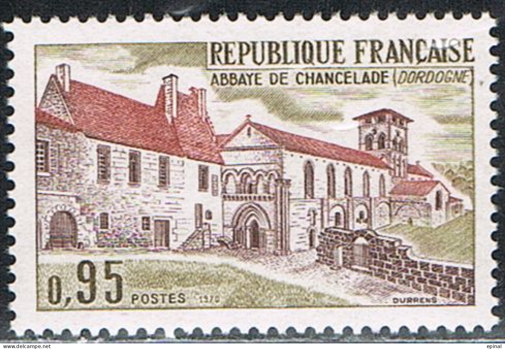 FRANCE : N° 1645 ** (Abbaye De Chancelade) - PRIX FIXE - - Nuovi