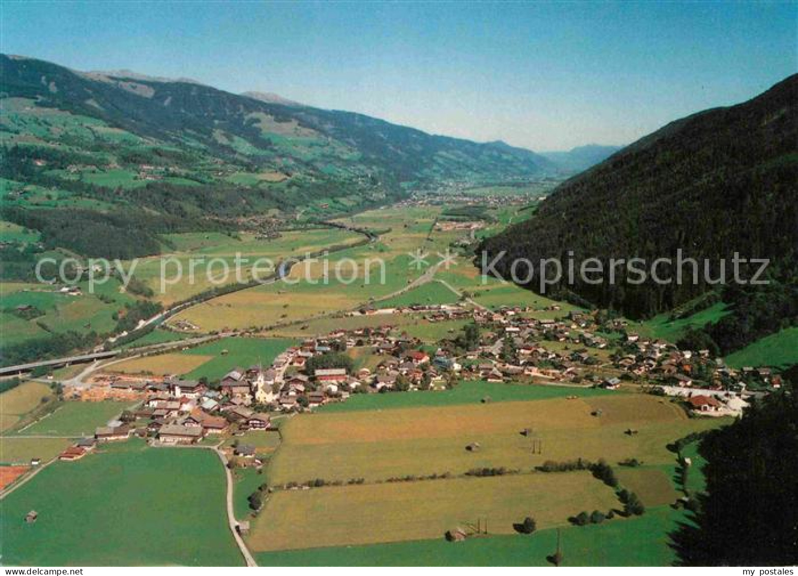 72846883 Hollersbach Pinzgau Fliegeraufnahme Campingplatz Hollersbach Im Pinzgau - Autres & Non Classés