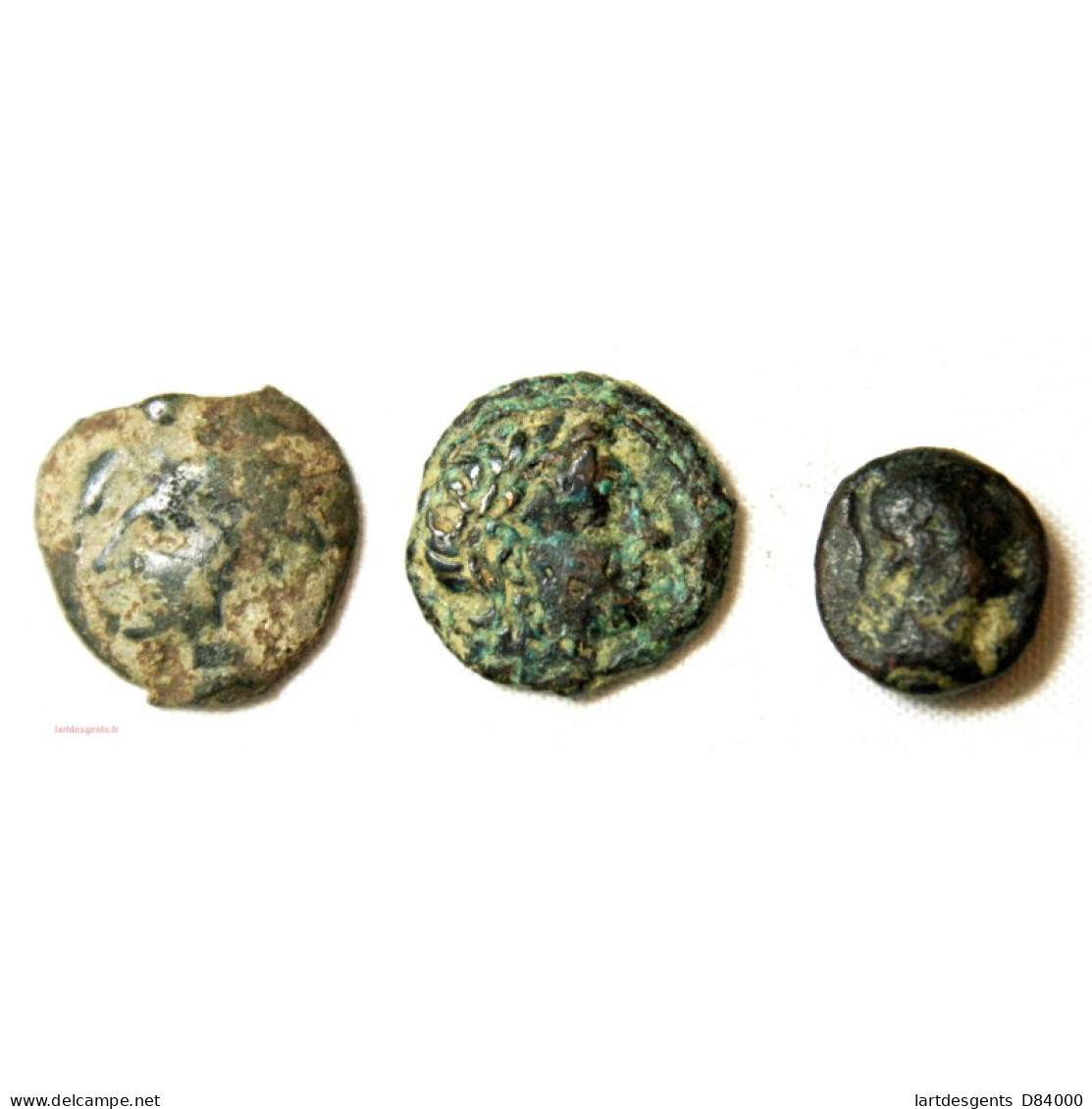 GAULOISE - Lot De Bronze Au Taureau De Marseille Différents - Keltische Münzen