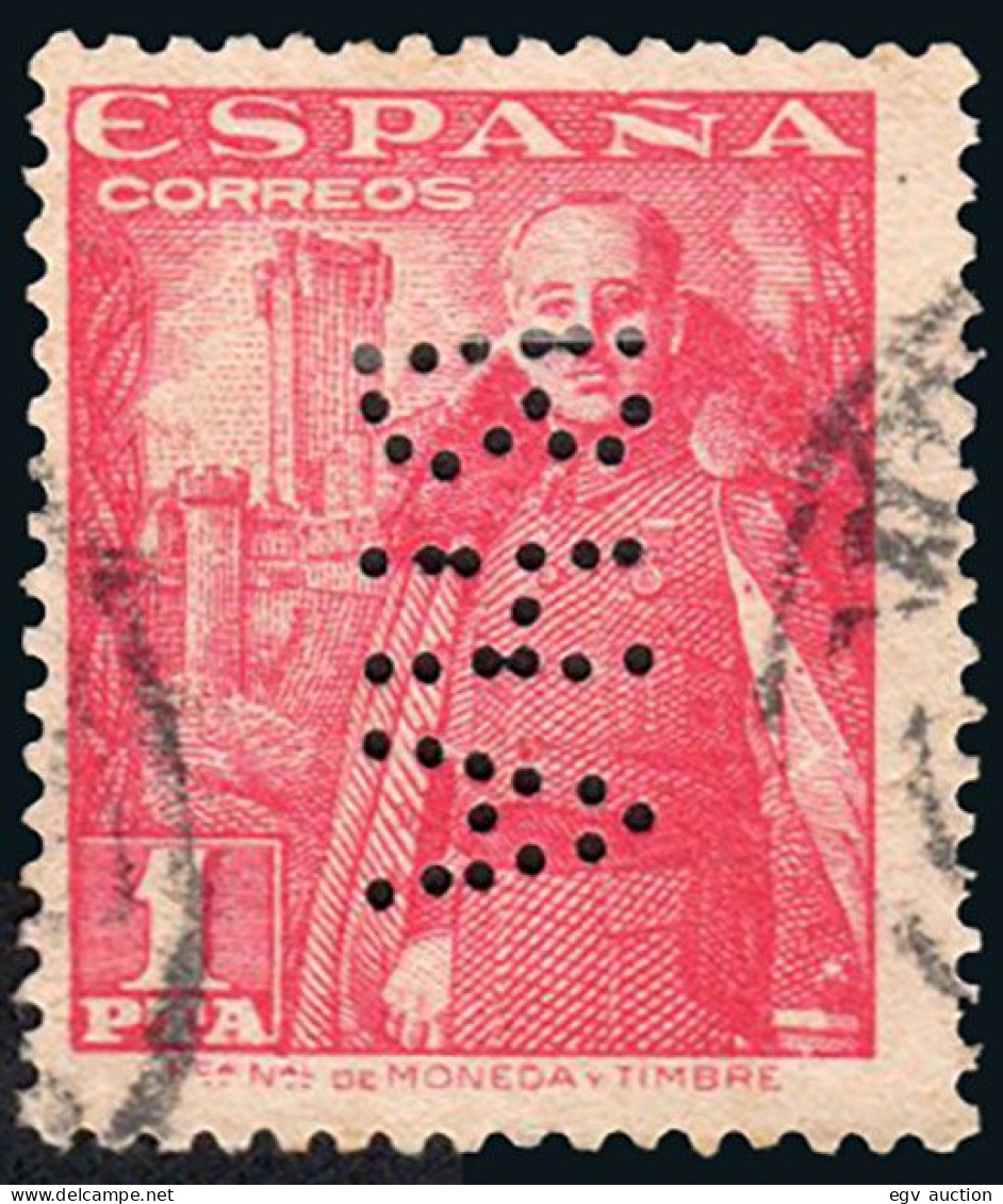 Madrid - Perforado - Edi O 1032 - "BHA" Grande (Banco) - Usati