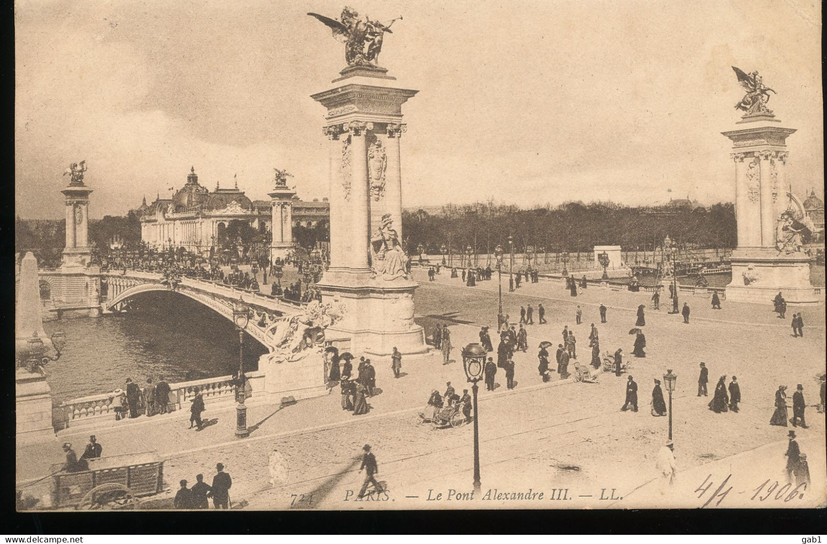 75 -- Paris --- Le Pont Alexandre III - Altri Monumenti, Edifici