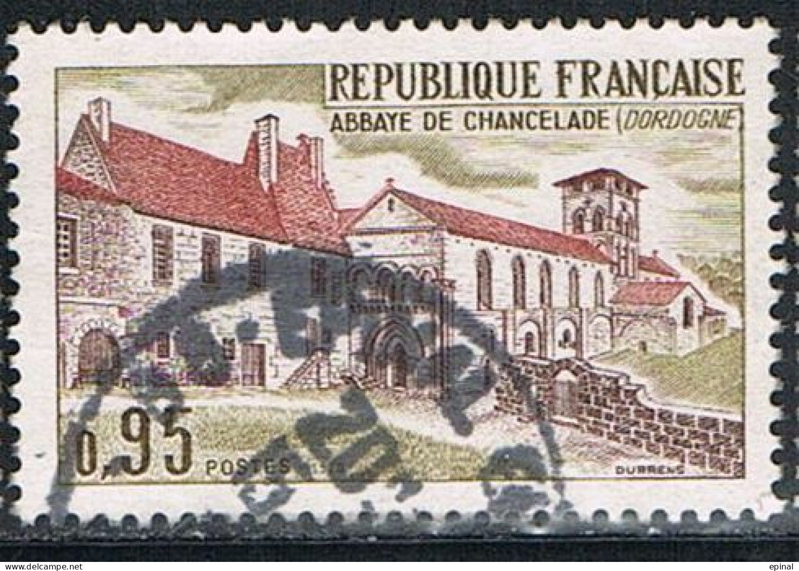 FRANCE : N° 1644-1645-1646-1647 Oblitérés (Série Touristique) - PRIX FIXE- - Gebraucht