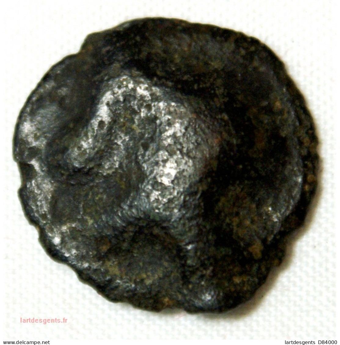GAULOISE - Potin TURONES (touraine) 1er Siècle Av. JC. - Keltische Münzen