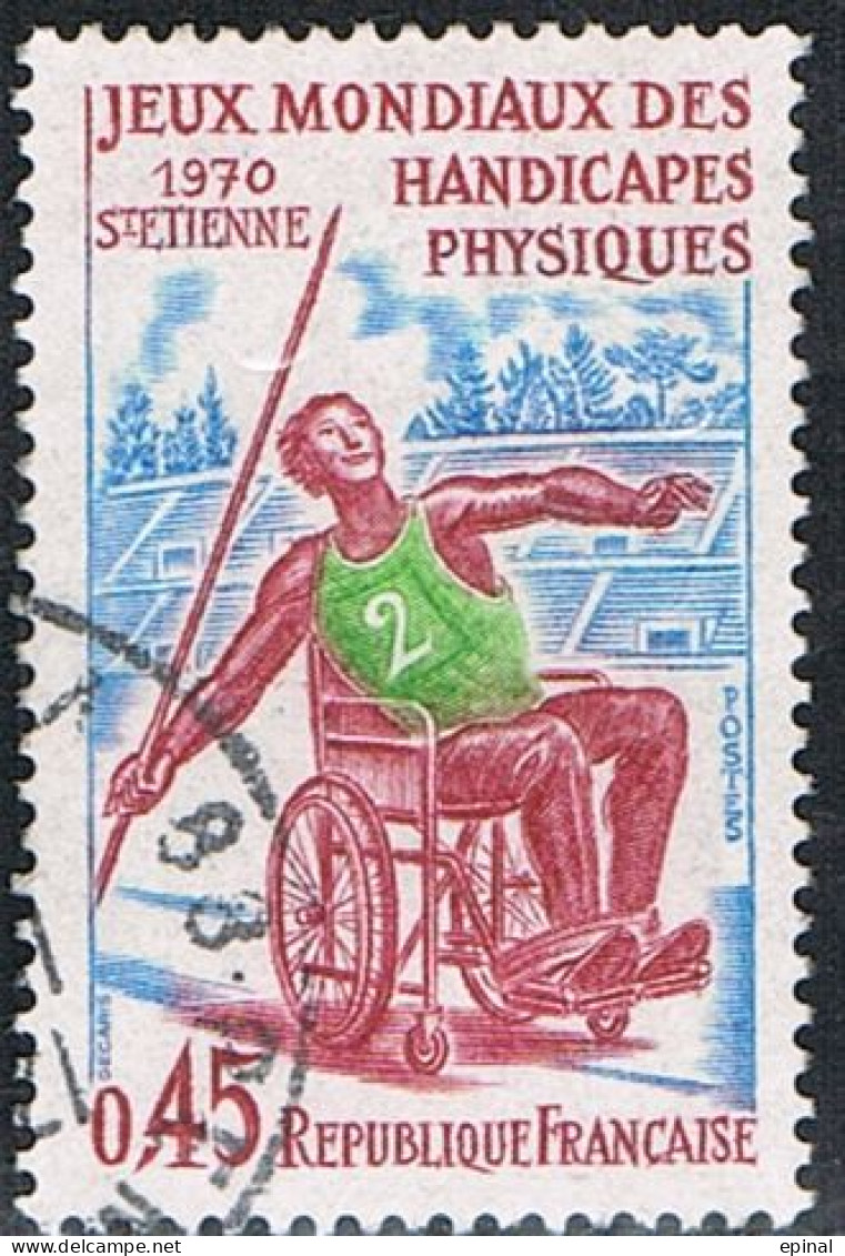 FRANCE : N° 1649 Oblitéré (Jeux Mondiaux Des Handicapés Physiques) - PRIX FIXE - - Neufs