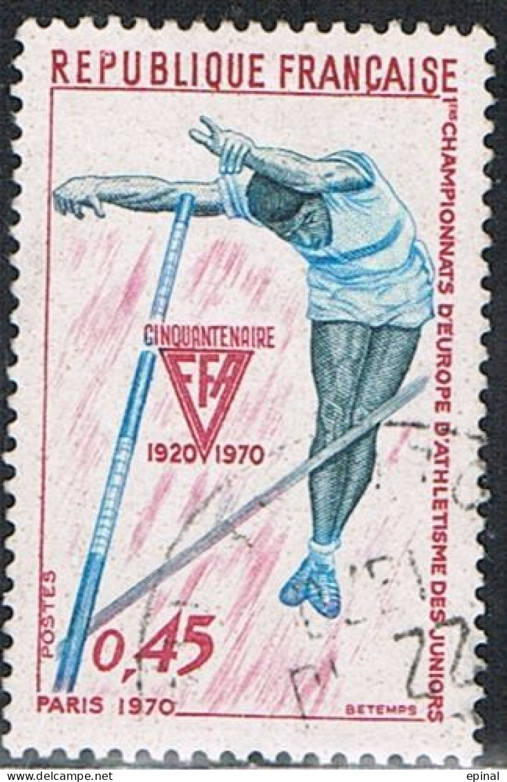 FRANCE : N° 1650 Oblitéré (Championnats D'Europe D'athlétisme Des Juniors) - PRIX FIXE - - Used Stamps