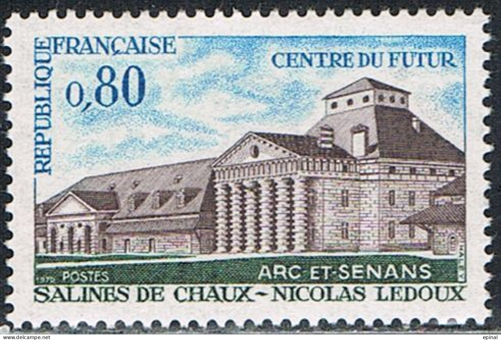 FRANCE : N° 1651 ** (Salines De Chaux) - PRIX FIXE - - Unused Stamps