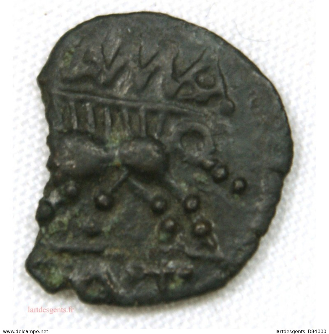 Monnaie Gauloise De NÎMES Bronze Au Sanglier NAMA SAT - Gallië