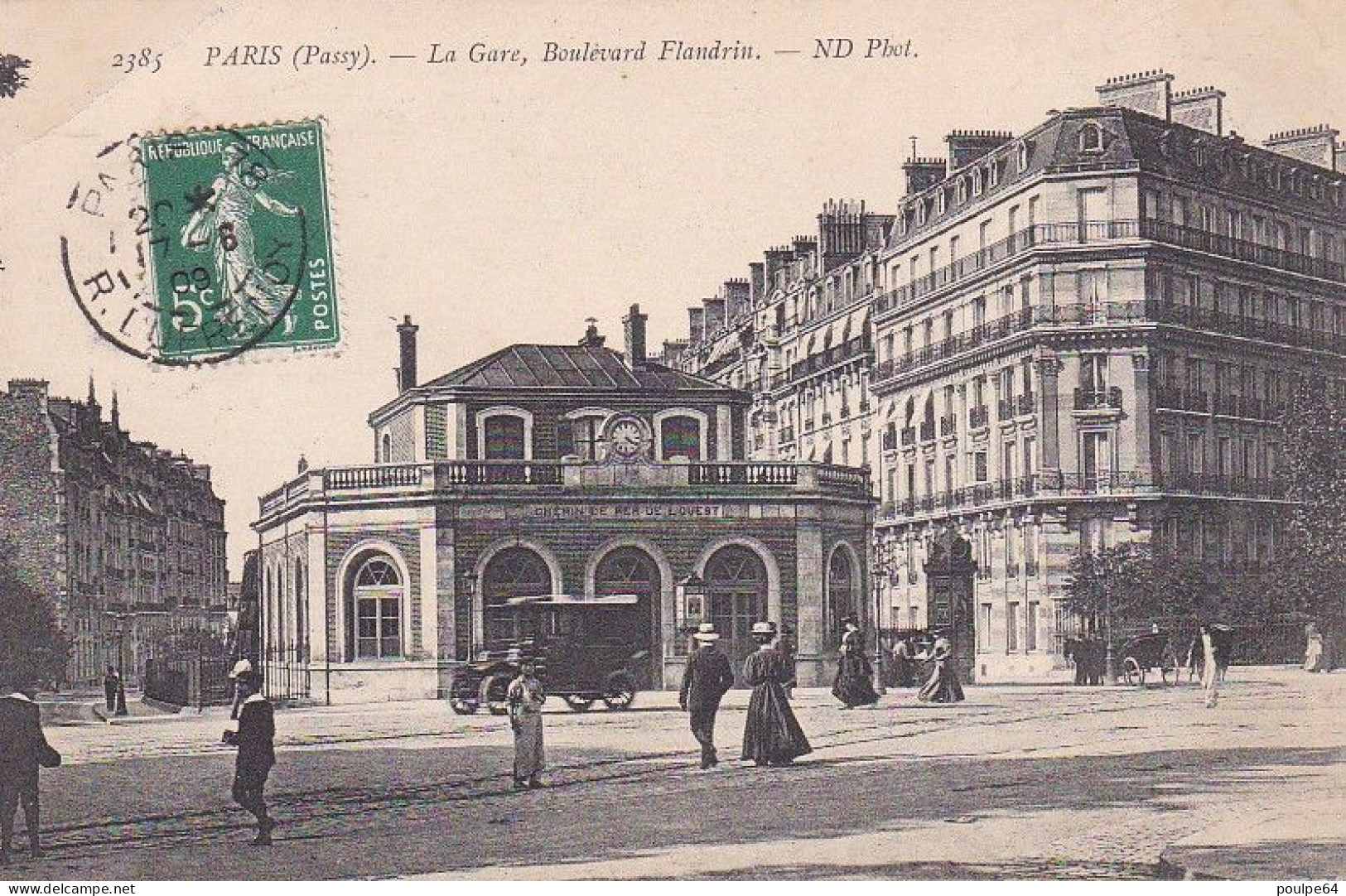 La Gare De Passy : Vue Extérieure - (16-ème Arrondissement) - Metro, Stations