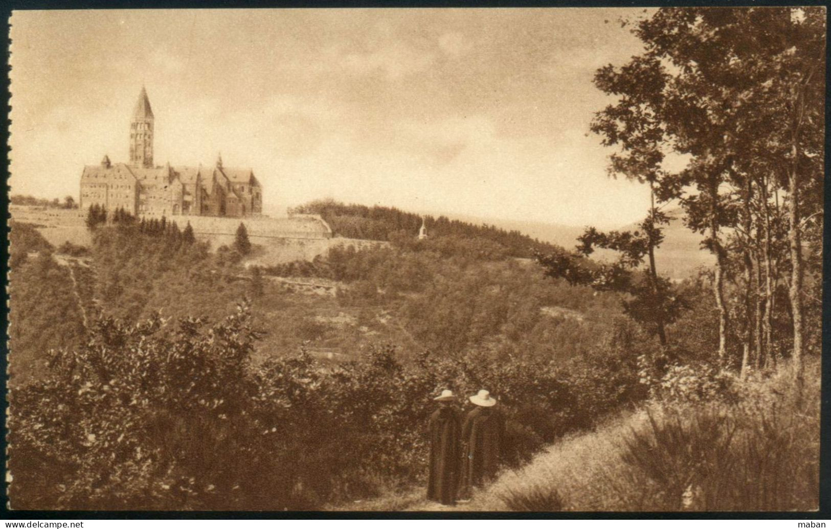 L'Abbaye St. Maurice Vue De La Draengt - B. Kuhlen M. Gladbach Ca 1915 - Clervaux