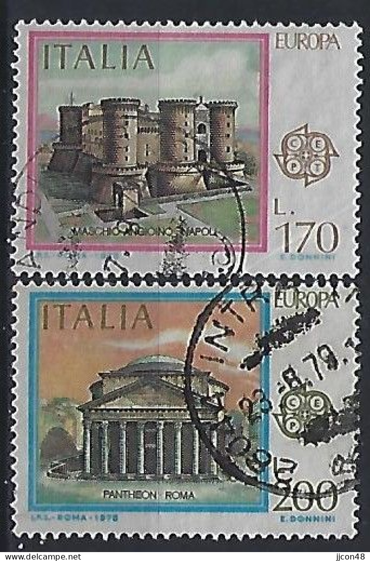 Italy 1978  Europa  (o) Mi.1607-1608 - 1971-80: Oblitérés