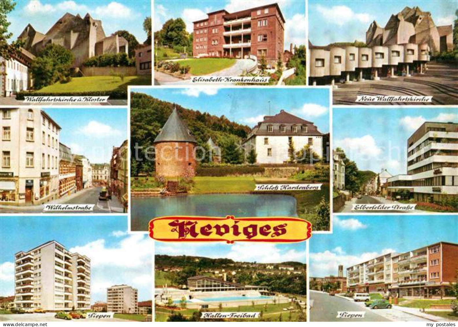 72846793 Neviges Velbert Wallfahrtskirche Kloster Elisabeth Krankenhaus Schloss  - Velbert